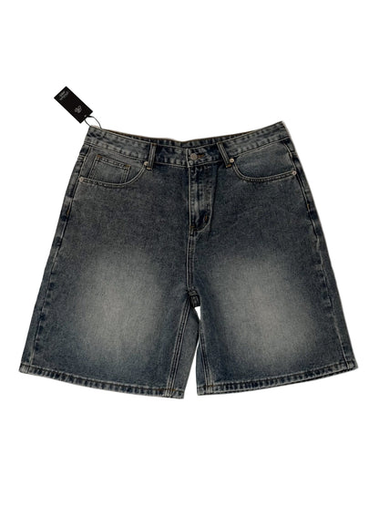 Reincarnated Angels Denim Jean Shorts Blue