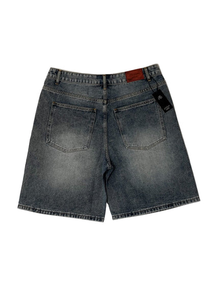 Reincarnated Angels Denim Jean Shorts Blue