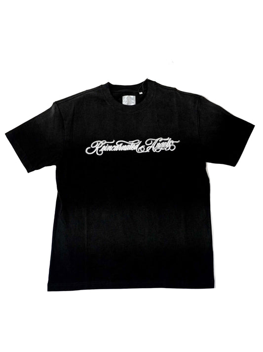 RA Blurred Logo Classic T-shirt|Reincarnated Angels Air Brush Collection l